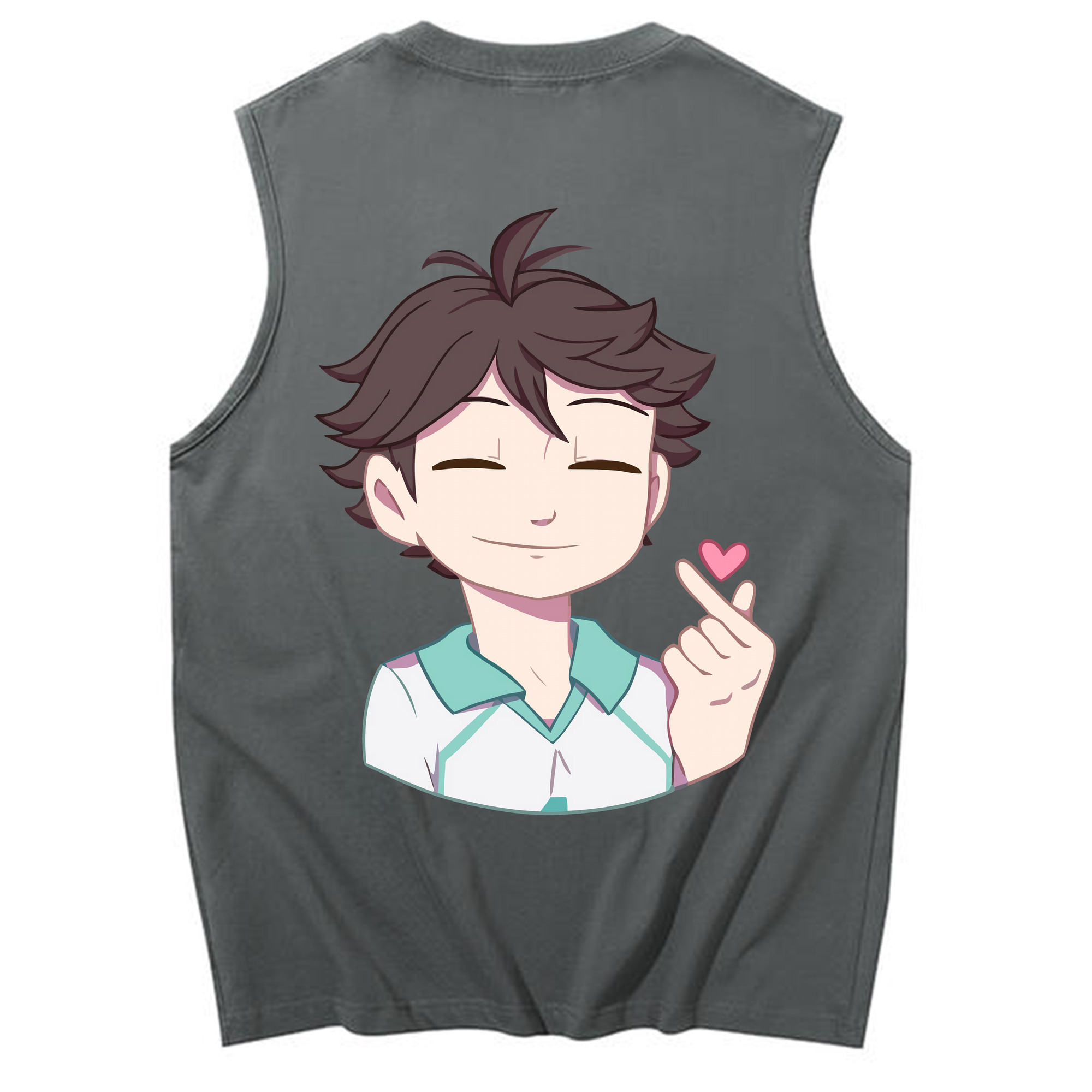 （画像用） ハイキュー!! Haikyu!! コットン100％タンクトップ（背面プリント）